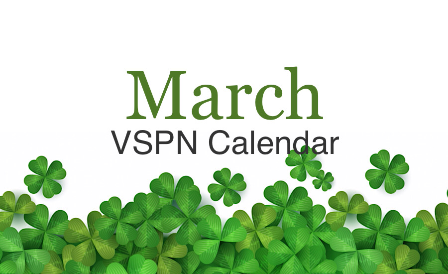 March 2022 VSPN Calendar