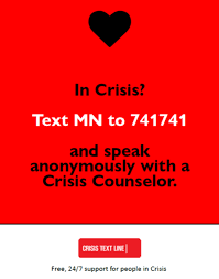 MN Crisis & Suicide Prevention Text Line