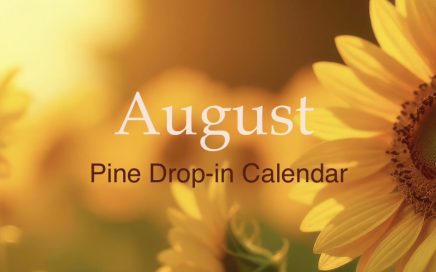 Pine Drop-in Calendar