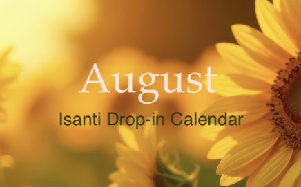 August Isanti Drop-in Center Calendar